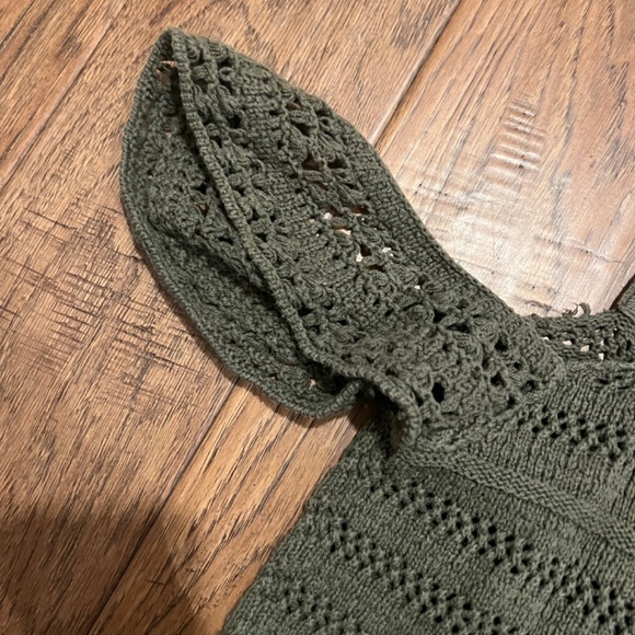 Express, knitted tank top with knitted sleeves- small - Picture 3 of 4